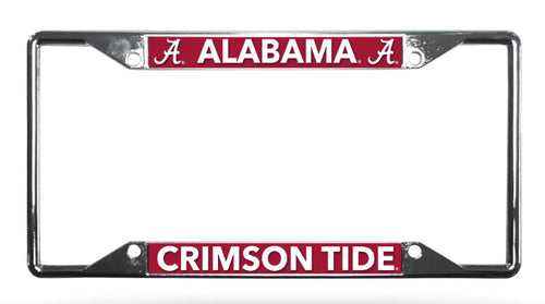 Alabama Crimson Tide License Plate Frame