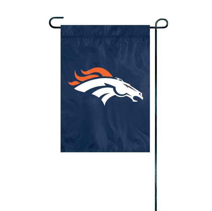 Denver Broncos Premium Garden Flag