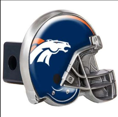 Denver Broncos NFL Trailer Hitch Receiver Cover - Helmet