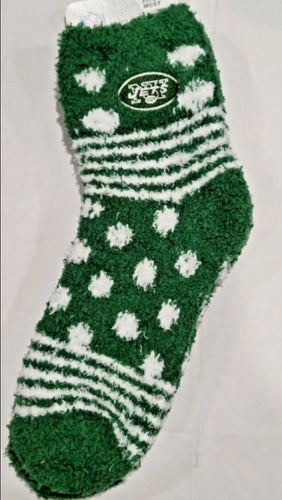 New York Jets Fuzzy Super Soft Ankle Socks