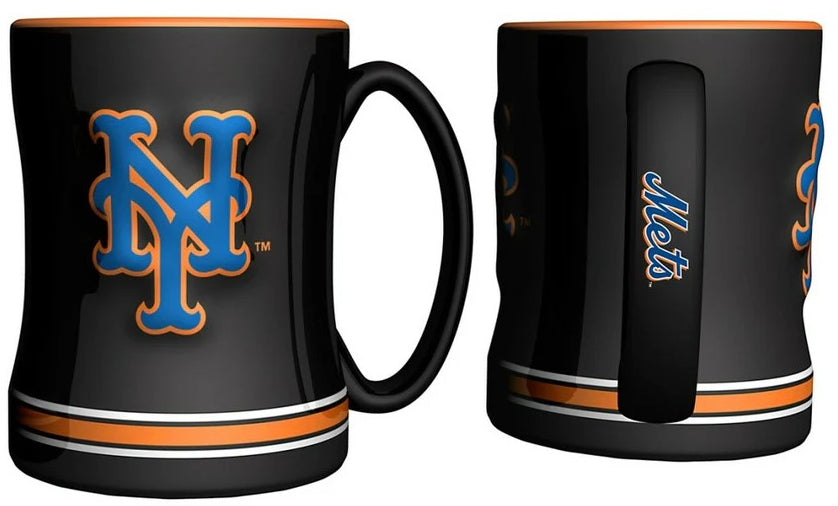 New York Mets Sculptured Relief Mug