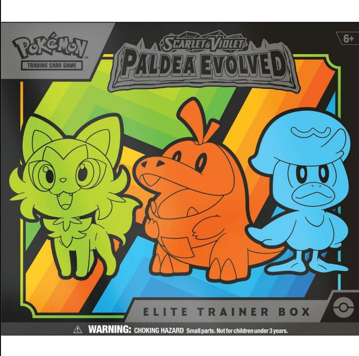 Pokemon Trading Card Game: Scarlet and Violet - Paldea Evolved Elite Trainer Box