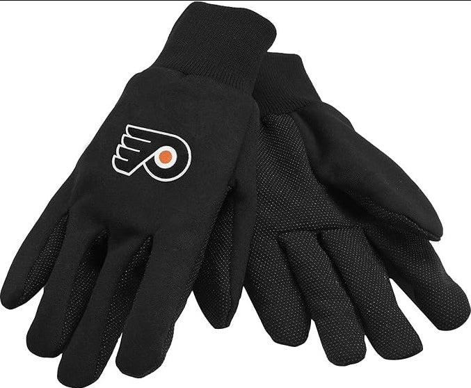 Philadelphia Flyers Colored Palm Utility Gloves