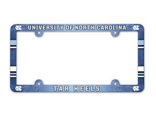 North Carolina Tarheels Full Color License Plate Frame