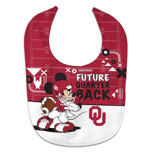 Oklahoma Sooners/ Mickey Mouse "Future Quarterback" All Pro Bib