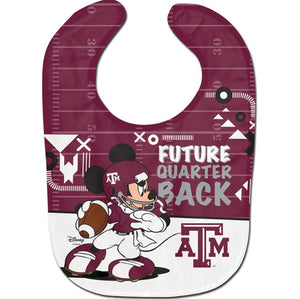 Texas A&M Aggies/ Mickey Mouse "Future Quarterback" All Pro Bib