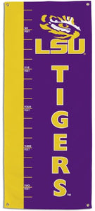 LSU Tigers Premium Growth Chart Banner - 24" x 62"