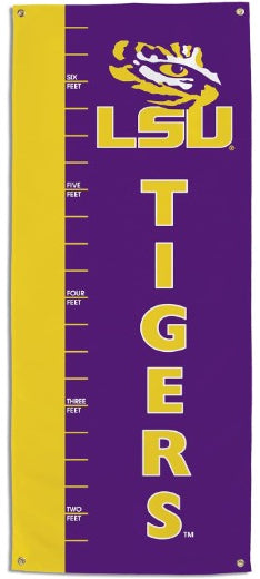 LSU Tigers Premium Growth Chart Banner - 24