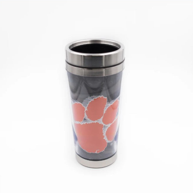 Clemson Tigers Stainless Steel Tumbler