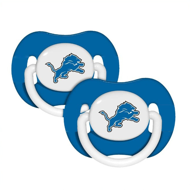 Detroit Lions 2 Pack Baby Pacifiers - Blue