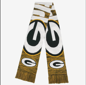 Green Bay Packers Wordmark Color Blend Scarf