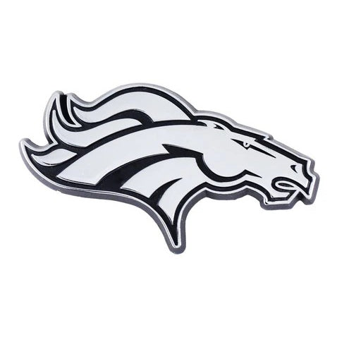 Denver Broncos Chrome Auto Emblem