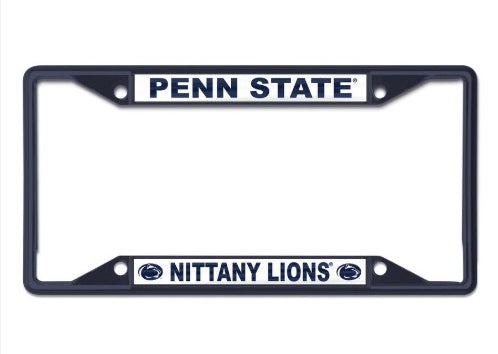 Penn State Nittany Lions Metal License Plate Frame