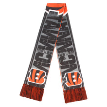 NFL Men’s Big Logo Scarf - Cincinnati Bengals