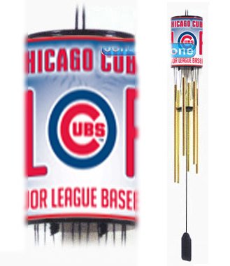 Chicago Cubs # 1 Fan Wind Chimes