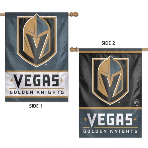 Vegas Golden Knights Two Sided House Flag