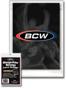 BCW Regular Snap Card Holder - Baseball Card Collecting Supplies