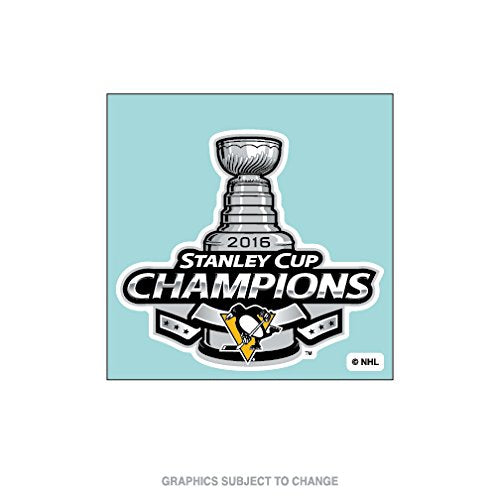 Pittsburgh Penguins Champions Official NHL 2016 Stanley Cup Car Decal 4