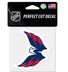 NHL Washington Capitals Color Die-cut Decal - 4"x4"