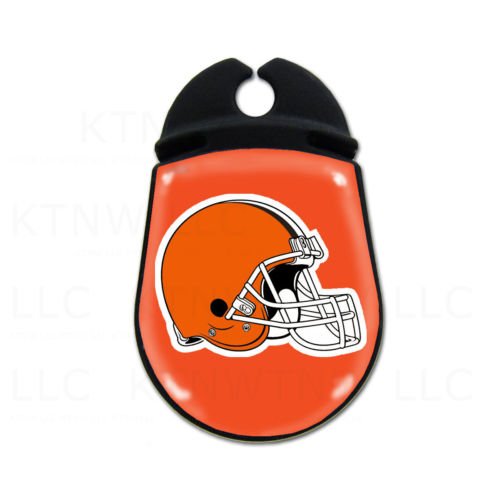 Cleveland Browns Keychain Whozie Tab Opener/cover Keyring