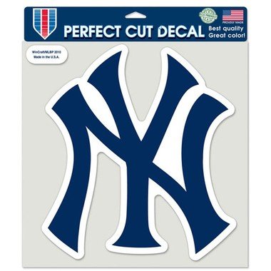 New York Yankees Logo Die Cut 8X8 Decal