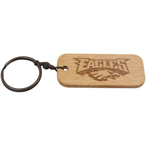 NFL Philadelphia Eagles Rugged Wood Keychain