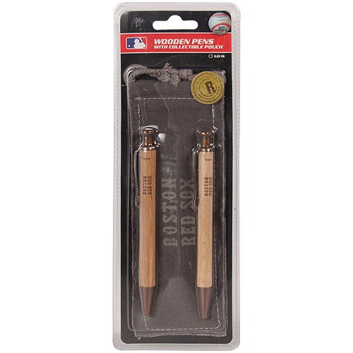 Boston Red Sox Rugged Wooden Pen Set