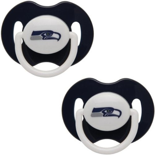 Seattle Seahawks Infant 2-pack Pacifiers - Navy Blue