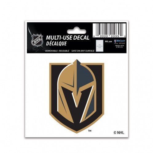 Vegas Golden Knights 3 X 4 Multi-use Decal