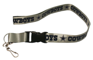 NFL Team Lanyard with detachable clip/key ring