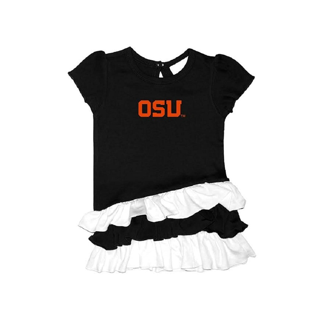 Toddler Girls Oregon State Beavers Bias Top