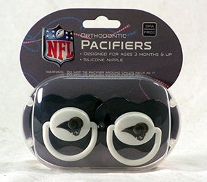 St. Louis Rams Infant 2-pack Pacifiers - Navy Blue