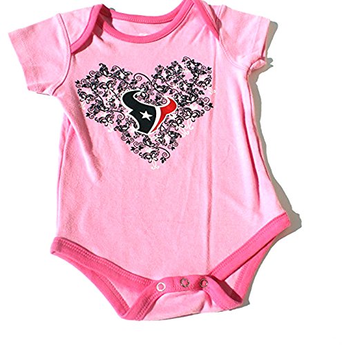 Baby Girls Houston Texans Bodysuit Size 6/9 Months