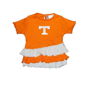 Tennessee "Vols" Volunteers Girls Toddler Bias Top