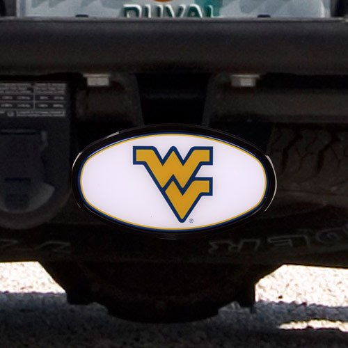NCAA West Virginia Mountaineers Domed Logo Plastic Hitch Cover