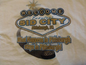 Penguins "Sid City"crosby Shirt Large