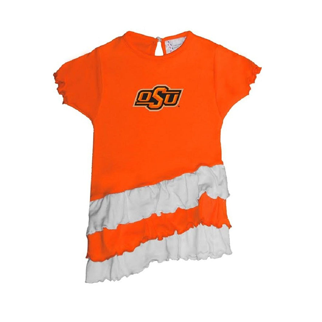 Toddler Girls Oklahoma State Cowboys Bias Top