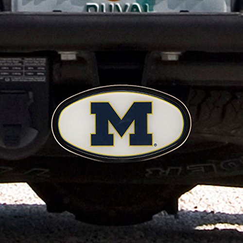 Michigan Wolverines Team Plastic Hitch Cover