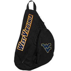 West Virginia Mountaineers Sideswipe Sling Back Backpack