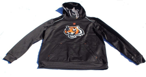 Cincinnati Bengals Boys Tek Warm Hooded Sweatshirt (14-16)