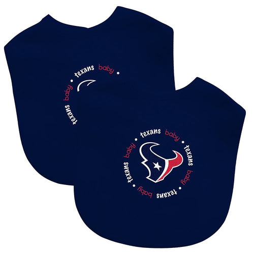 Baby Fanatic Team Color Bibs, Houston Texans, 2-Count