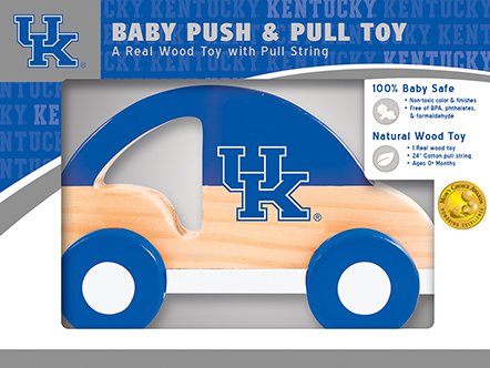 Kentucky Wildcats Push & Pull Wood Toy