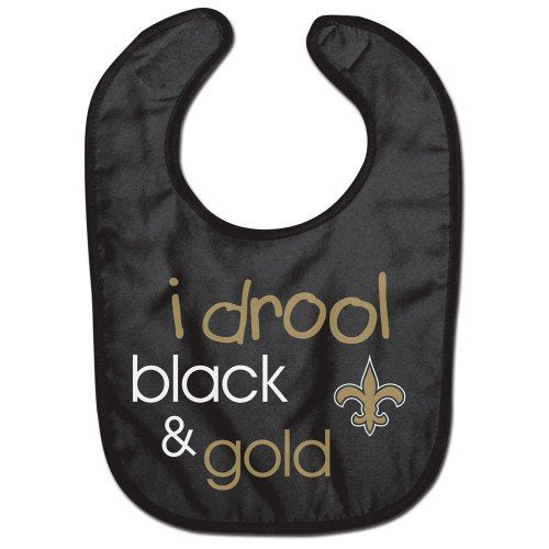 New Orleans Saints I Drool Baby Bib