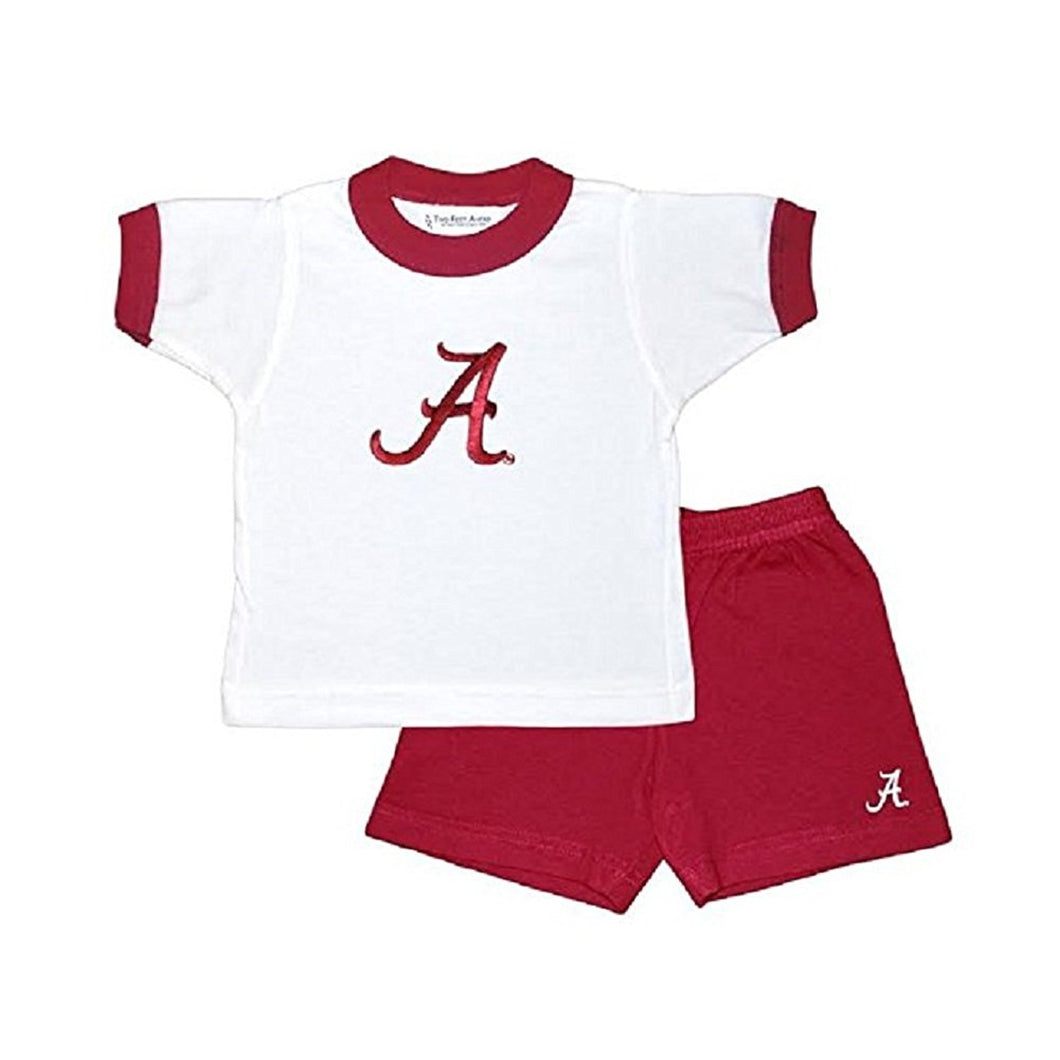 Boys Alabama Crimson Tide Ringer Tee Shirt & Short Set