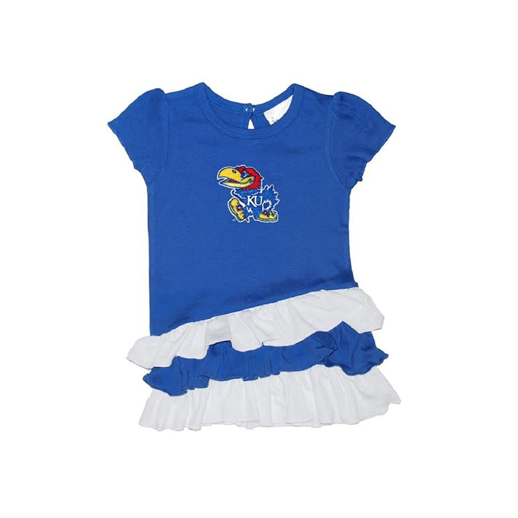 Toddler Girls Kansas Jayhawks Bias Top Size 4T