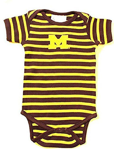 Baby Boys Michigan University Wolverines Golf Bodysuit (18 months, multi)