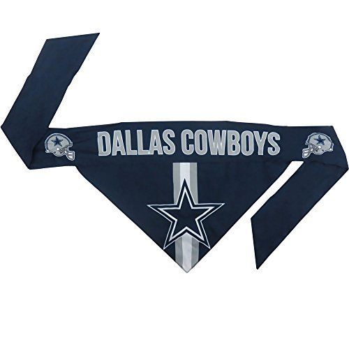 NFL Dallas Cowboys Team Dog Bandana, Small, Blue