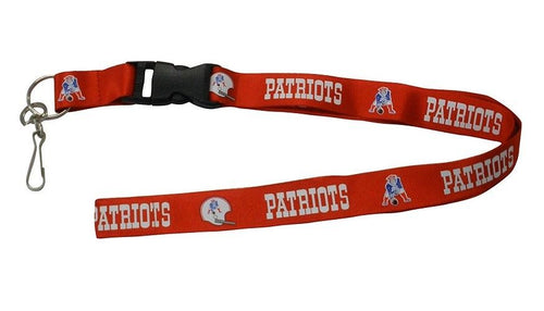 NFL New England Patriots Lanyard, Red