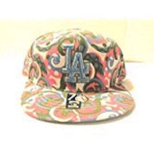 LA Dodgers Paisley Hat Cap Size 7 3/4