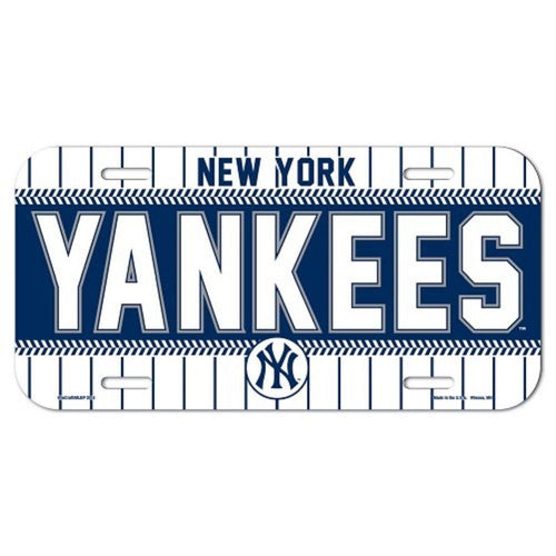 New York Yankees License Plate